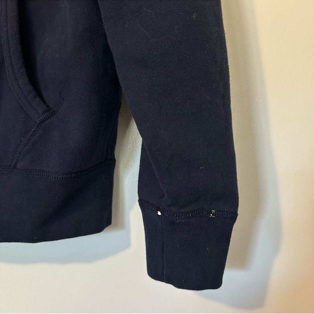 Polo Ralph Lauren Logo Hooded Sweatshirt Mens Medium Gold Navy - Picture 4 of 6